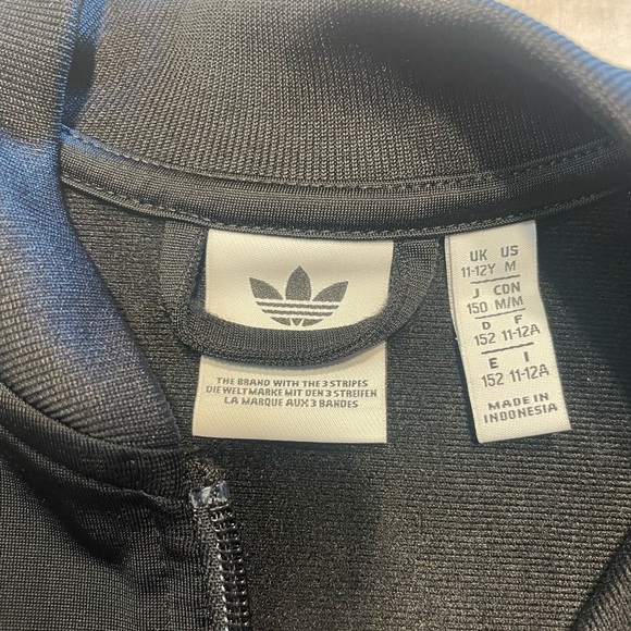 Youth Adodas full zip track jacket - Picture 3 of 3